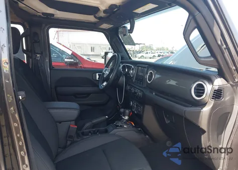 2022 Jeep Wrangler Unlimited Sahara 4X4 from USA, damaged, VIN 1C4HJXEM9NW243895